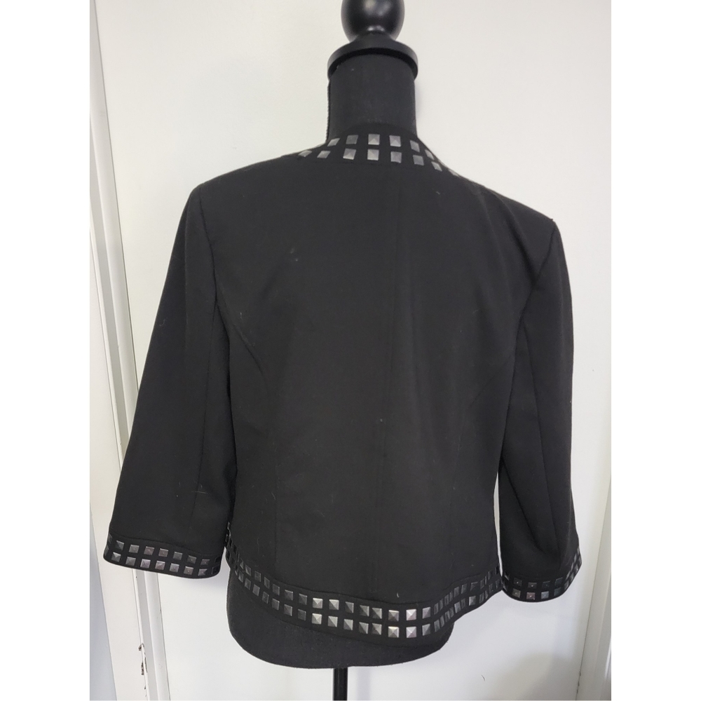 Embellished Quarter Length Blacker Jacket - image 2